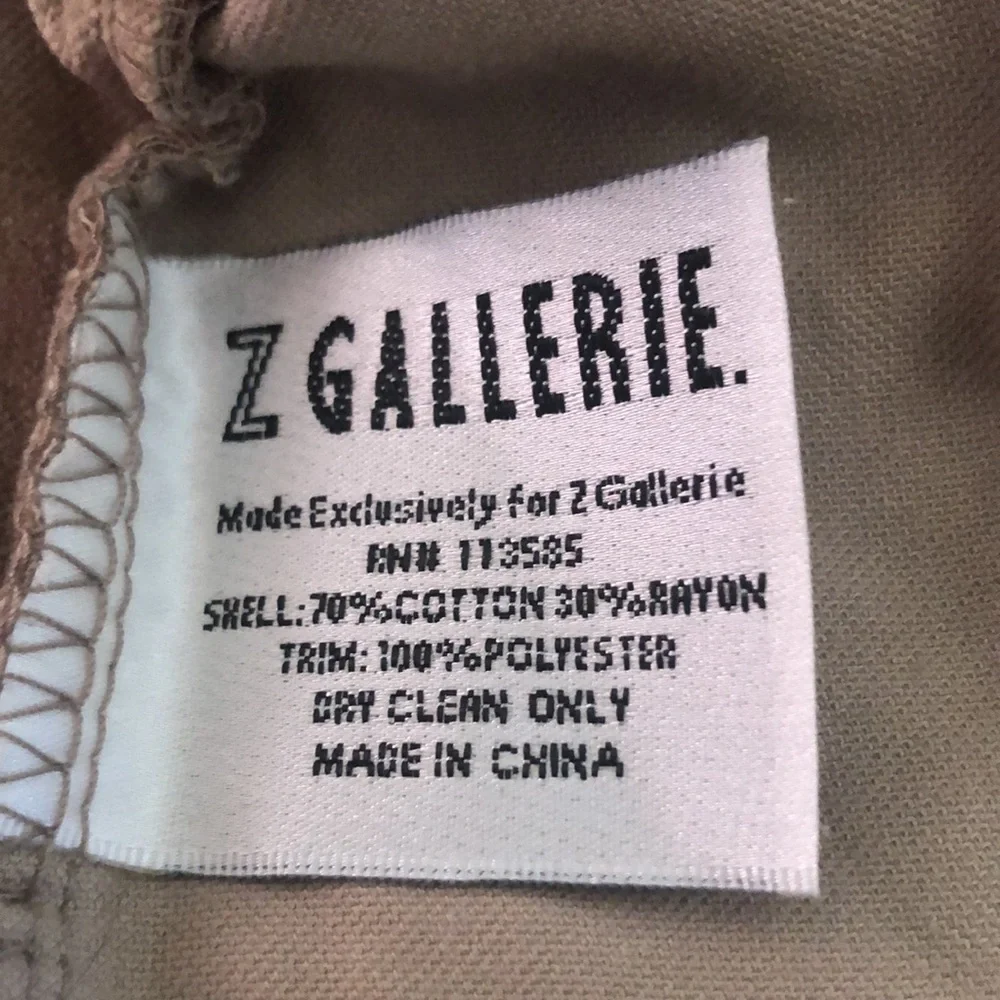 Z Gallerie Velvet Duvet